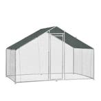 Kippenren Wels buitenren 3x2x2 m donkergroen pro.tec, Dieren en Toebehoren, Verzenden, Nieuw