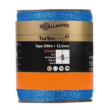 Gallagher turboline lint (15.1) 12,5mm blauw 200m, Ophalen of Verzenden, Nieuw