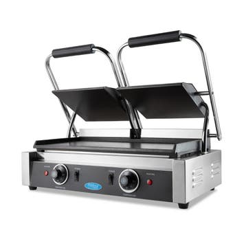 Contactgrill - Glad - Dubbele Grillplaat - 2 x 22 cm, Witgoed en Apparatuur, Verzenden, Nieuw