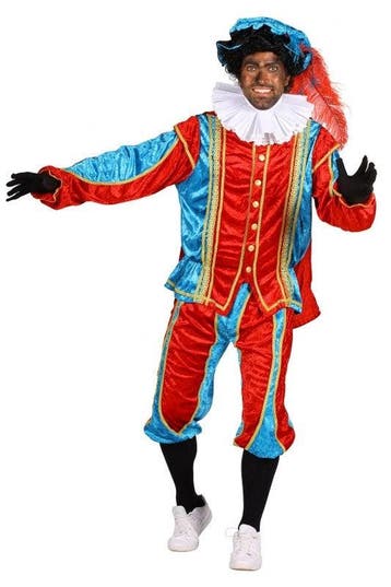 Pietenpak Bilbao met Cape Rood-Blauw - XXL, Verzenden, Nieuw