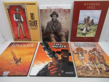 Western - 6x C - 6 Album - Eerste druk - 1989/2001, Nieuw