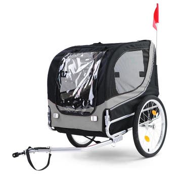 Fietskar Hond XL | Stalen Frame | Premium | OP=OP, Fietsen en Brommers, Fietsaccessoires | Aanhangers en Karren, Opvouwbaar, Nieuw