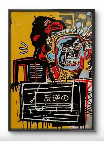 Le Viro (1983) - Kabuki (Original Artwork on canvas), Antiek en Kunst