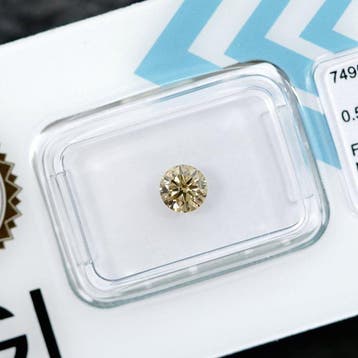 Zonder minimumprijs - 1 pcs Diamant (Natuurlijk gekleurd) -, Sieraden, Tassen en Uiterlijk, Edelstenen, Nieuw