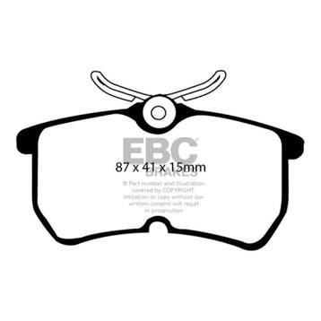 EBC 13+ Ford Fiesta 1.6 Turbo ST Greenstuff Rear Brake Pads, Auto-onderdelen, Ophalen of Verzenden, Nieuw
