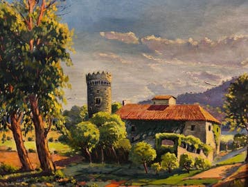 Escuela Impresionista Europea (XX) - La casa de la torre