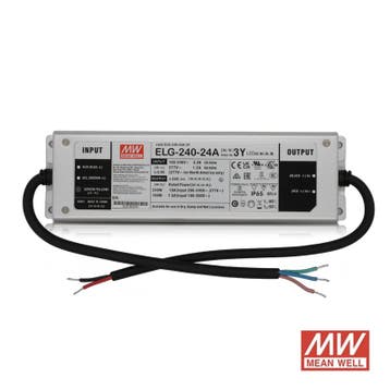 24V | MEANWELL DRIVER | IP65 | 240W, Nieuw