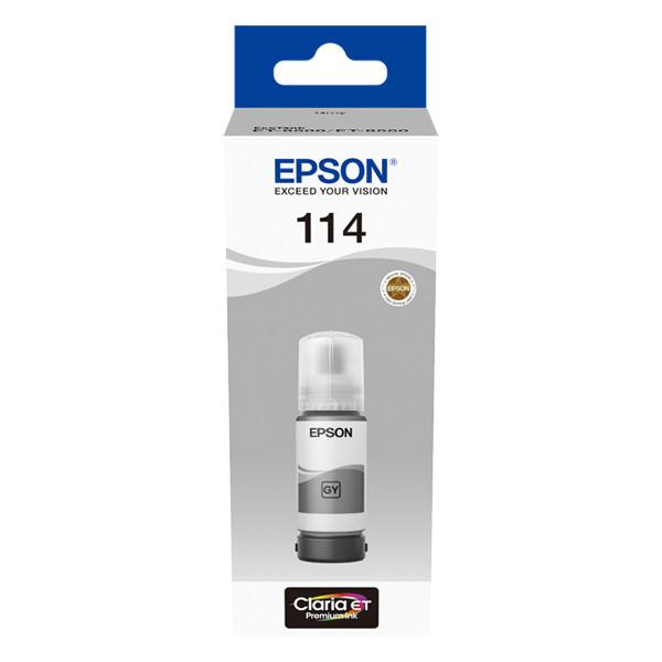 Epson 114 inktfles grijs (origineel), Computers en Software, Printerbenodigdheden, Cartridge, Nieuw, Verzenden