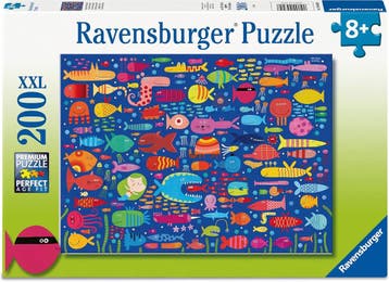 Funny Fish Friends Puzzel (200 XXL stukjes) | Ravensburger -, Verzenden, Nieuw