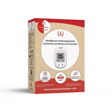 Swiss Point Of Care Glucosemeter Startpakket met 10, Verzenden, Nieuw