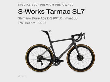 Specialized S-Works Tarmac SL7 Dura-Ace racefiets maat 56, Fietsen en Brommers, Overige merken, 28 inch, Gebruikt, Carbon