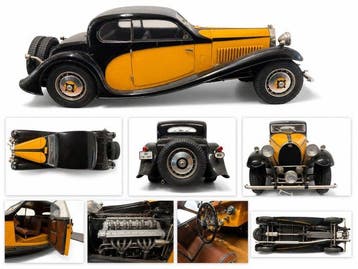 Pocher 1:8 - Model sportwagen - Pocher K76 Bugatti Type 50T, Nieuw