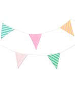 HEMA Vlaggenlijn 8m stof kleur, Hobby en Vrije tijd, Feestartikelen, Verzenden, Nieuw