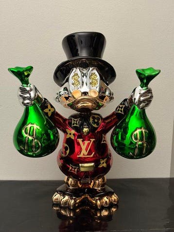 GF Exclusives - Louis Vuttion Money Bag Duck 3D Object