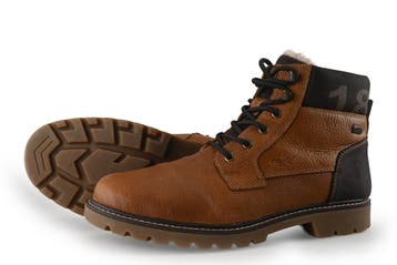 Rieker Veterschoenen in maat 43 Cognac, Kleding | Heren, Schoenen, Overige kleuren, Verzenden, Zo goed als nieuw, Rieker