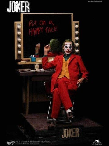 QUEEN STUDIOS - Beeld, THE JOKER statua Joaquin Phoenix, Nieuw