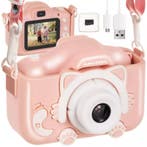 Kruzzel Digitale Kindercamera - Inclusief 32 GB SD Kaart..., Ophalen of Verzenden, Nieuw