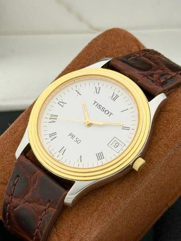 Tissot - Zonder minimumprijs - 18K GP Stepped Bezel Vintage, Nieuw