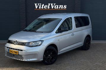 Volkswagen Caddy Cargo 1.5 TSI DSG-7 | Ergo | Camera | Carpl, Automaat, Stof, Gebruikt, Zwart