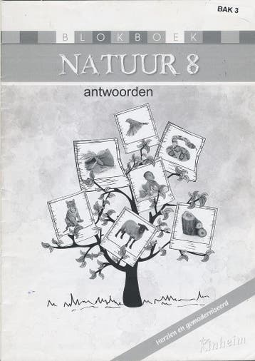 Kinheim Antwoorden Blokboek Natuur groep 8, Verzenden, Nieuw