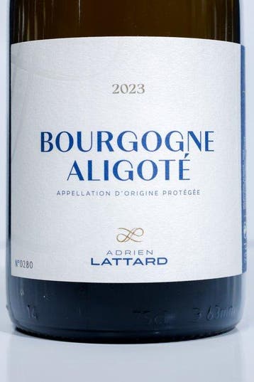 2023 Adrien Lattard, Bourgogne Aligoté - Bourgogne - 1 Fles, Nieuw