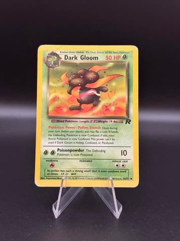 Pokemon 1999 Original Team Rocket Dark Gloom #36/82, Verzenden, Gebruikt, Losse kaart