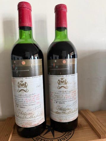 1971 Chateau Mouton Rothschild - Pauillac 1er Grand Cru, Nieuw