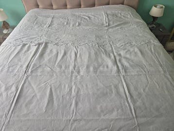 Laken (2) - 320 cm - 230 cm, Antiek en Kunst