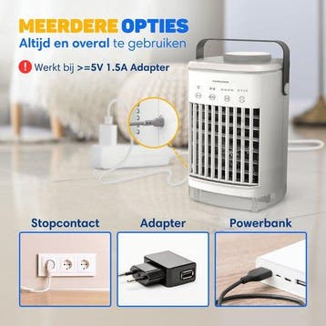 2dekans | Vulpes Goods® Tech - Mini Airco PRO - Mobiele, Ophalen of Verzenden, Zo goed als nieuw