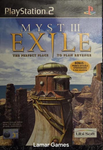 Myst III Exile met strategy guide (ps2 tweedehands game), Ophalen of Verzenden, Zo goed als nieuw