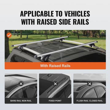 Universele Aluminium Dakdragers Crossbars - 90KG Draagvermog, Verzenden, Nieuw