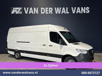 Mercedes-Benz Sprinter | 315 CDI 150pk L3H2 Euro6 Airco | 2x, Gebruikt, Euro 6, Wit, Mercedes-Benz