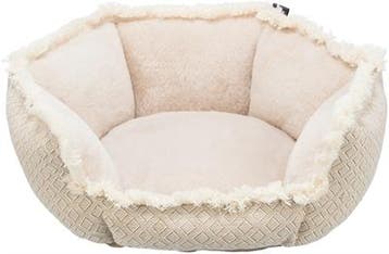 Hondenmand Trixie Boho Hoekig Beige – Zachte Hondenmand m., Verzenden, Nieuw