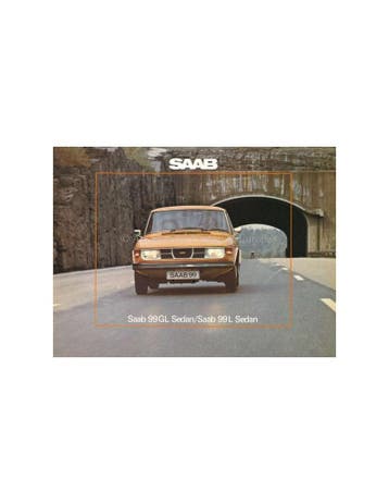 1975 SAAB 99 BROCHURE NEDERLANDS, Nieuw, Author