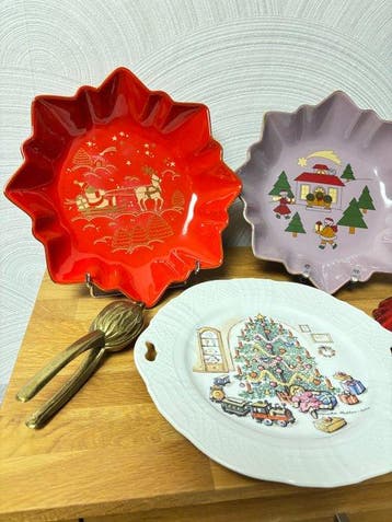Konvolut - Kerstdecoratie Weichnachtsteller, Messing, Diversen, Nieuw