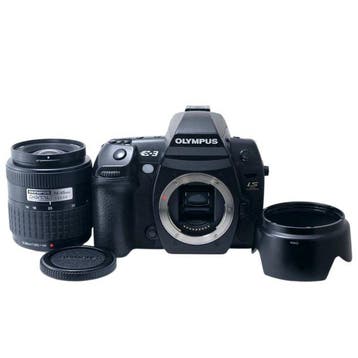 Olympus E-3 with ZUIKO DIGITAL 14-45mm Digitale reflex, Nieuw