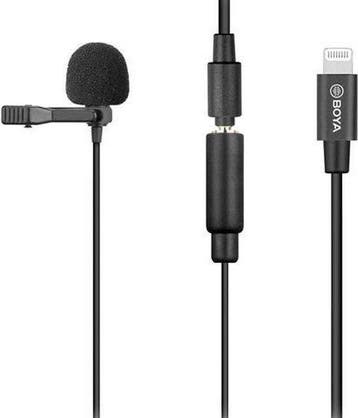Microfoon BY-M2 voor iOS Boya Clip-on Lavalier (Elektronica), Verzenden, Nieuw