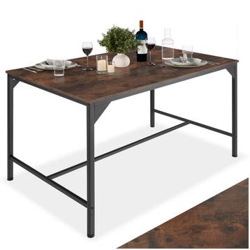 Eettafel Belfast industrieel 120x75x75cm, Verzenden, Nieuw