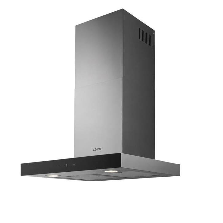 Afzuigkap RVS | 60 cm | Black Finish | KR556EPDZ, Witgoed en Apparatuur, Afzuigkappen, Vrijstaand, 600 tot 800 m³ per uur, Motor