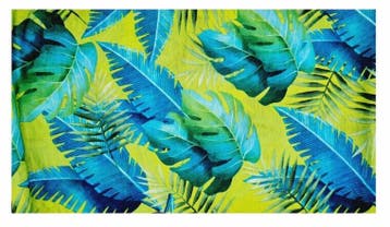 Haarband Multifunctioneel 45x25cm - Blad Patroon - Groen, Nieuw