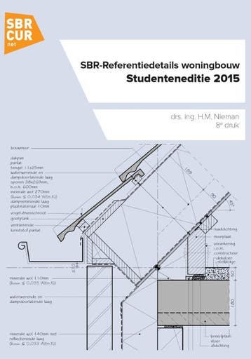 SBR-referentiedetails woningbouw Studenteneditie 2015, Verzenden, Gelezen, H.M. Nieman