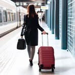 Harde Kofferset Rome - 3-Delig - ABS - Rood, Sieraden, Tassen en Uiterlijk, Koffers, Verzenden, Nieuw