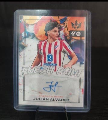 Panini Julian Alvarez Auto /8 - 1 Card - Excellent (EX), Nieuw