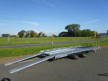 Brian James T Transporter afm. 450x200cm 3000kg, Ophalen, Nieuw