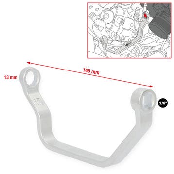 KS Tools 3/8 VAG Aanzuigbuis Sleutel 13 mm, Verzenden, Nieuw