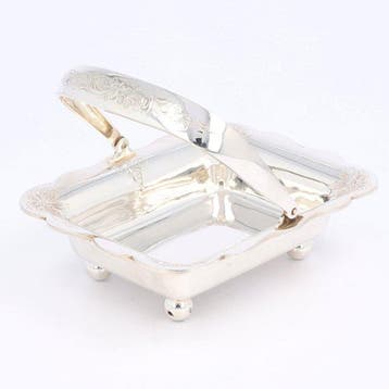 D.J. Aubert - Hengselmand - Bonbon mand - .835 zilver