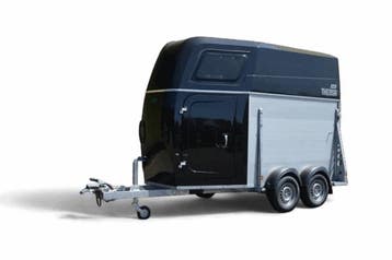 Atec ATP 2000 Thensa zwart met zadelkamer Paardentrailer, Ophalen, Nieuw