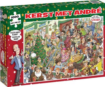 Andre van Duin - Kerst met André Puzzel (1000 stukjes) |, Verzenden, Nieuw