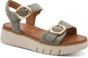 Tamaris Maat 39 Comfort Essentials Dames Sandalen - SAGE GRO, Verzenden, Nieuw