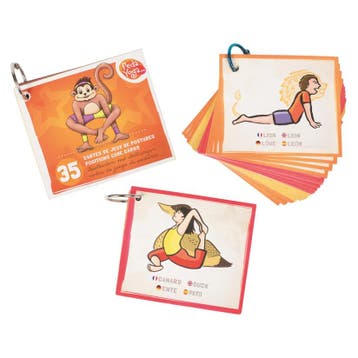 Megaform yoga kaarten mini - houdin van €23,99 voor €19,19, Ophalen of Verzenden, Nieuw